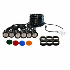 LED - 6 Light Kit (Light Kit Only) Kasco 6 LED Light Fountain Lighting Kit