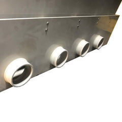 Sea Side Aquatics Large 60" Bakki Shower W/ 4 x 4" Outlet 60-Shower