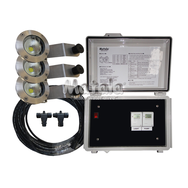 Matala 3 LED Light Kit with control unit MFC-11065