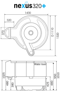 Evolution Aqua Nexus EAZY 320 (9,000 Gallons) NEXEAZ320