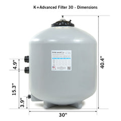 Evolution Aqua K+ Presure Filter PFKE40015M25US