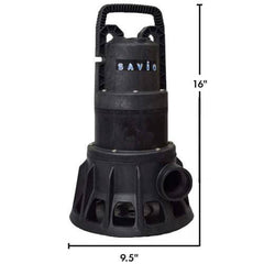 Savio Water Master Solids Pump 5000 GPH, WMS5000