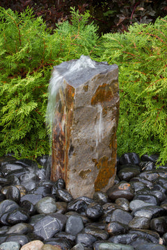 Blue Thumb Small Rustic Basalt Fountain Kit - 18" ABBC118