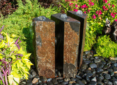 Blue Thumb Basalt Fountain Kit - Triple Split Polished 3 Piece ABBC915