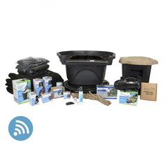 Aquascape Large Deluxe Pond Kit 21′ X 26′ w/ AQUASURGE 4000-8000 Adjustable Flow Pond Pump 53067