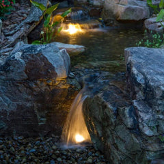 Aquascape Medium Deluxe Pondless Waterfall Kit 16′ Stream w/ AquaSurge 2000-4000 Adjustable Flow Pond Pump 53068