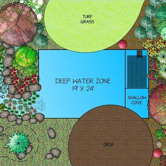 Aquascape Recreational Pond Kit – 19′ x 24′ 53074