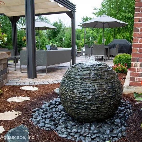Aquascape Stacked Slate Spheres 40