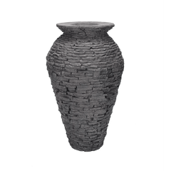 Aquascape Stacked Slate Urns 55" H 140 CM 98940