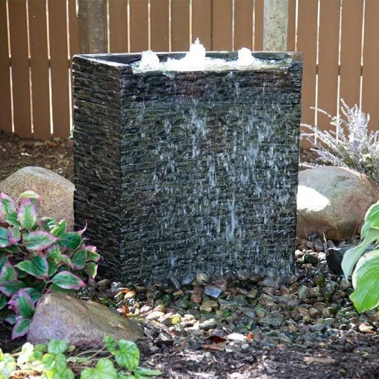 Aquascape Stacked Slate Wall Fountain Kit 32″ H 81 cm 78269