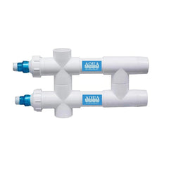 AquaUV Int'l, Classic 114 Watt Unit, 2", White, 2/L, 2/Inline Transformers, 120V/50Hz A00466