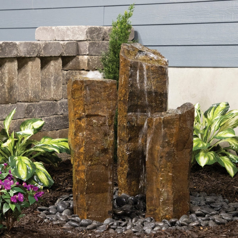 Atlantic Oase 3 Pieces Natural Basalt Kit FKNBCX3 - 1830 Basalt Columns & Kits