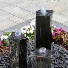 Blue Thumb One Side Polished Basalt Fountain Kit ABBC600