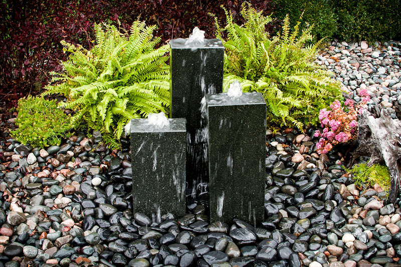 Blue Thumb Smooth Black Granite Fountain ABART2100