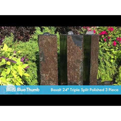 Blue Thumb Basalt Fountain Kit - Triple Split Polished 3 Piece ABBC915