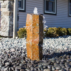 Blue Thumb Medium Rustic Basalt Fountain Kit - 24" ABBC124
