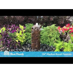 Blue Thumb Medium Rustic Basalt Fountain Kit - 24" ABBC124
