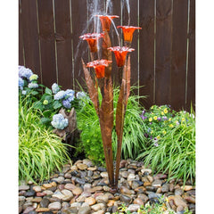 Blue Thumb Orange Trumpet Flower - Complete Kit ABCF200K
