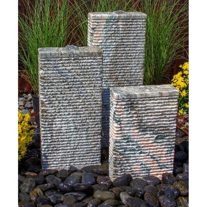 Blue Thumb Pink Marble Granite Ripple Fountain ABART7200