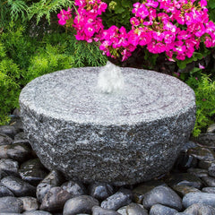 Blue Thumb Ringed Circle Fountain ABMGF50K