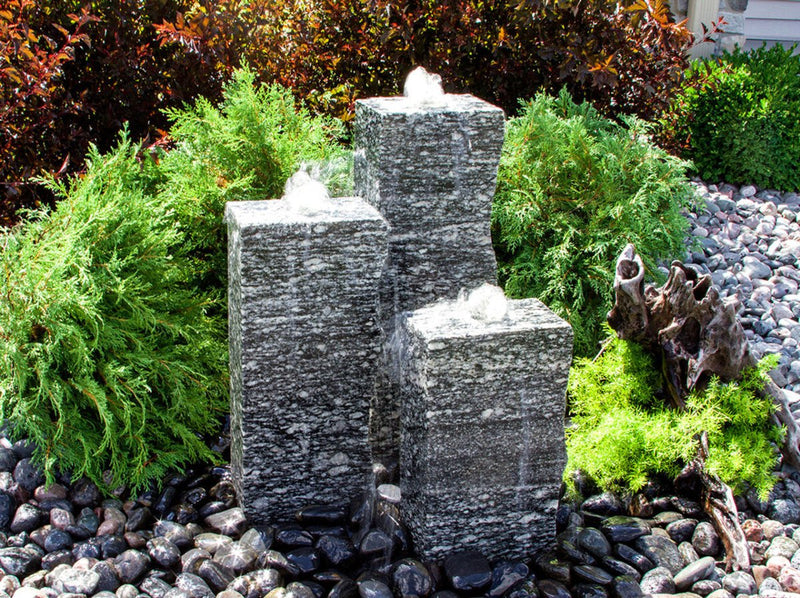 Blue Thumb Rough Speckled Granite Fountain ABART700 Rough Speckled Granite Fountain