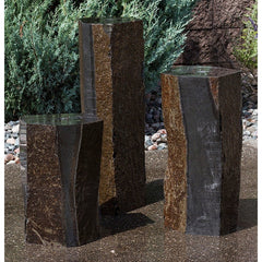 Blue Thumb Semi-Polished Basalt Fountain Kit ABBC300