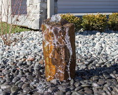 Blue Thumb Small Rustic Basalt Fountain Kit - 18" ABBC118 Small Rustic Basalt Fountain Kit