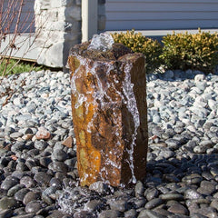 Blue Thumb Small Rustic Basalt Fountain Kit - 18" ABBC118