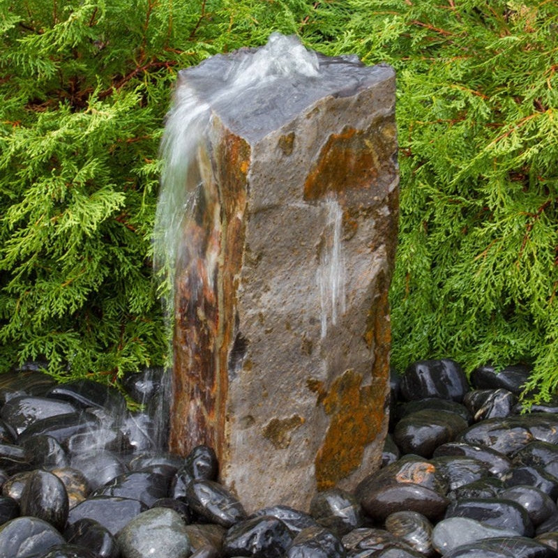 Blue Thumb Small Rustic Basalt Fountain Kit - 18