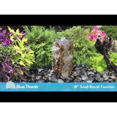 Blue Thumb Small Rustic Basalt Fountain Kit - 18" ABBC118