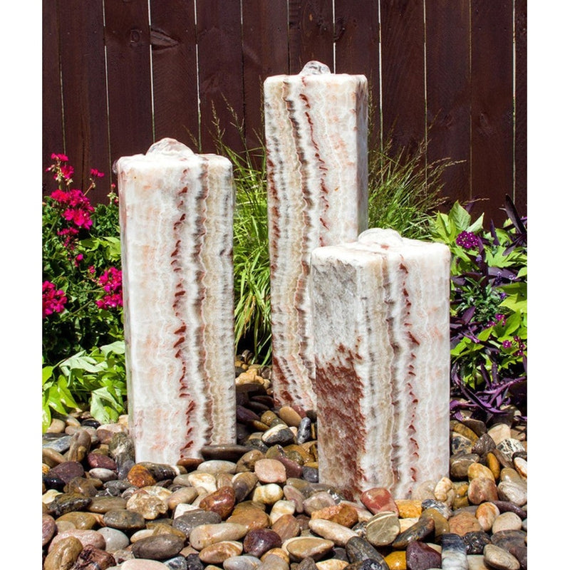 Blue Thumb Smooth Red Onyx Fountain ABART1500