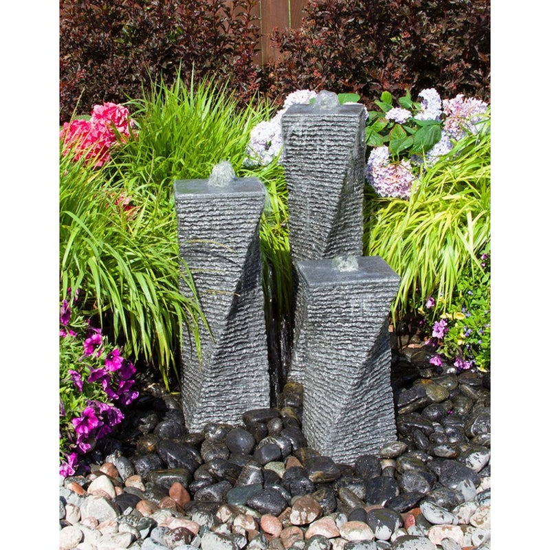 Blue Thumb Triple Chiseled Twist - Granite Fountain Kit ABGF40K