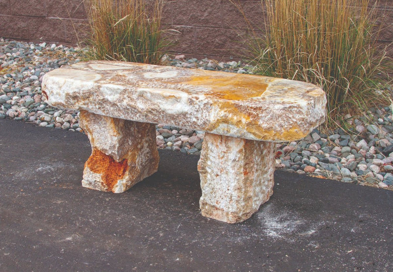 Blue Thumb Yellow Onyx Bench - 45