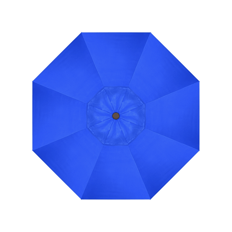 California Umbrella Golden State Series 7.5 Ft Patio Umbrella Residential Grade With Collar Tilt and Crank Lift GSCU758