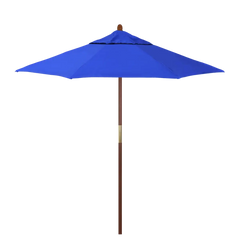 California Umbrella Grove Series 7.5 FT Commercial Patio Umbrella – Durable Hardwood Pole and Push Lift MARE758