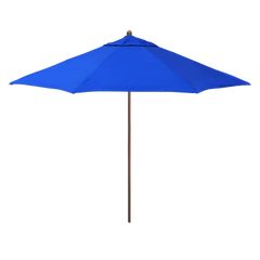 California Umbrella Madera Series 11 FT Commercial Patio Umbrella: Durable Aluminum Construction With Push Lift and Fiberglass Ribs STAF118