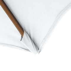 California Umbrella Madera Series 11 FT Commercial Patio Umbrella: Durable Aluminum Construction With Push Lift and Fiberglass Ribs STAF118