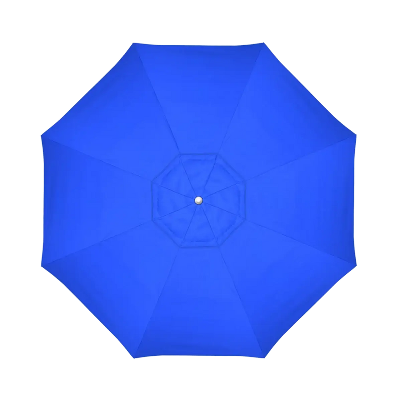 California Umbrella Newport Series 11 FT Round Commercial Patio Umbrella: Aluminum Pole, Pulley Lift And Fiberglass Ribs AATF118AH