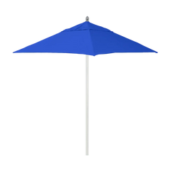 California Umbrella Newport Series 6 FT Square Commercial Patio Umbrella – Sturdy Aluminum Pole With Pulley Lift and Fiberglass Ribs AATF604AH