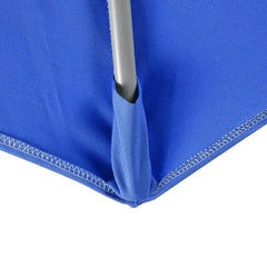 California Umbrella Newport Series 7.5 FT Square Commercial Patio Umbrella: Robust Aluminum Frame With Pulley Lift And Fiberglass Ribs AATF758AH
