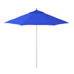 California Umbrella Rodeo Series 9 FT Round Commercial Patio Umbrella – Sturdy Aluminum Pole With Pulley Lift AAT908A