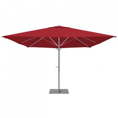 California Umbrella Solana Series 10 FT Square Commercial Cantilever Aluminum Patio Umbrella with Crank Lift SOLA338