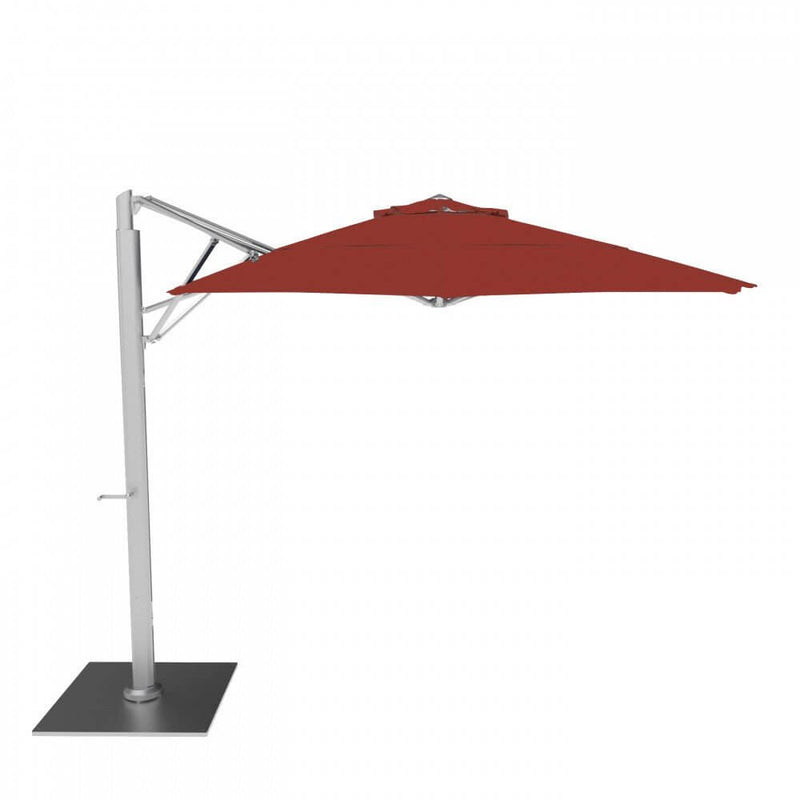 California Umbrella Solana Series 11 FT Round Commercial Cantilever Aluminum Patio Umbrella with Wind Stabilization SOLA118