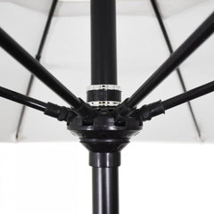 California Umbrella Sun Master Series 11 FT Patio Umbrella – Large Residential Shade with Collar Tilt And Crank Lift GSCUF118
