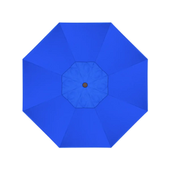 California Umbrella Sun Master Series 9 Ft Patio Umbrella – Stylish Collar Tilt with Crank Lift for Easy Use GSCUF908