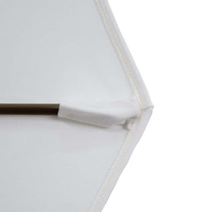 California Umbrella Sun Master Series 9 Ft Patio Umbrella – Stylish Collar Tilt with Crank Lift for Easy Use GSCUF908