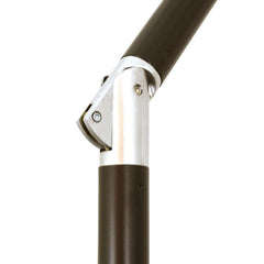 California Umbrella Sun Master Series 9 Ft Patio Umbrella – Stylish Collar Tilt with Crank Lift for Easy Use GSCUF908