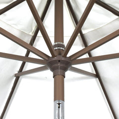 California Umbrella Sunset Series 11 ft Patio Umbrella - Residential Grade with Auto Tilt and Crank Lift SDAU118