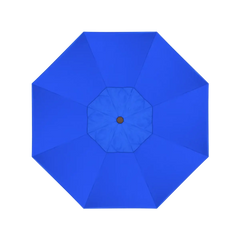 California Umbrella Sunset Series 9 Ft Aluminum Patio Umbrella – Residential Grade with Auto Tilt and Crank Lift SDAU908