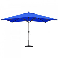 California Umbrella Tahoe Series Large 11 ft Rectangle Patio Umbrella - Residential Grade with Crank Lift GS1188